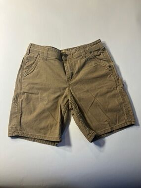 Carhartt Women's Carpenter Shorts in Tan